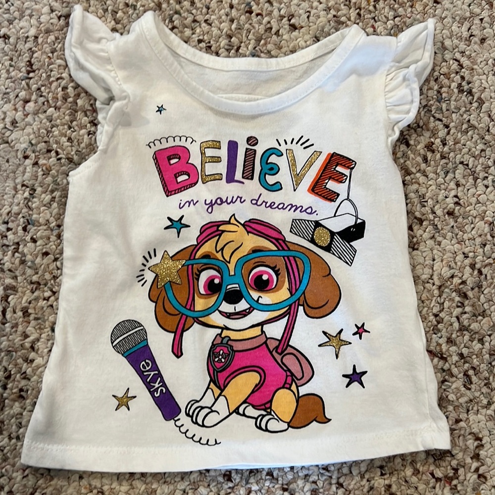 Girls Paw Patrol tank top